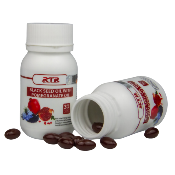 RTR® Black Seed Oil With Pomegranate Oil 30pcs